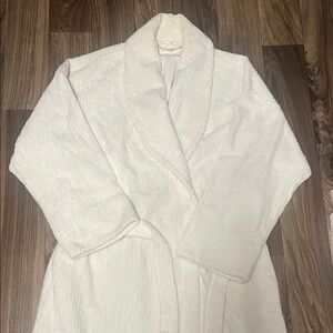 Stan Herman Plush White Robe